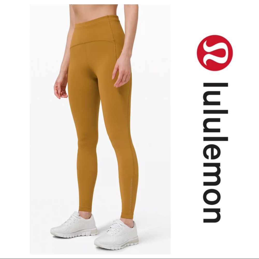 Lululemon athletica High Rise Swift Speed Tight Spiced Bronze Luxtreme Leggings